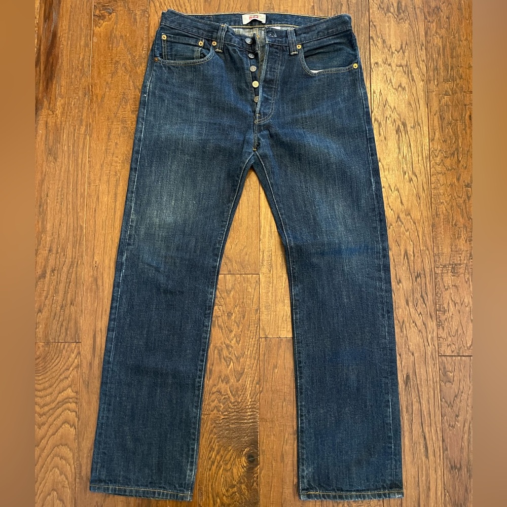 Levi Strauss 501 Straight Leg Button Fly WPL423 | Sz 32x32